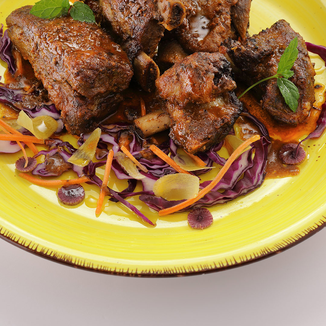 RIBS DI MAIALE IN SALSA BBQ 300 g Secondi Piatti pronti a domicilio