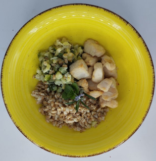 POKÈ FARRO, POLLO E...